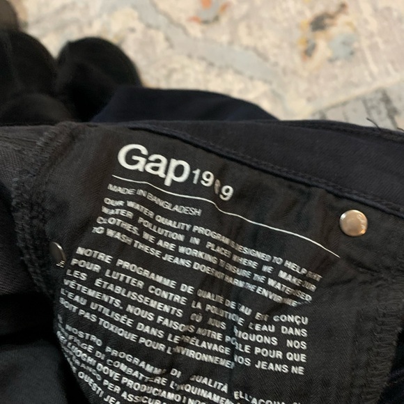 Gap Resolution Slim Straight Women’s Black Jeans Size 27‎ Tall - Picture 5 of 8